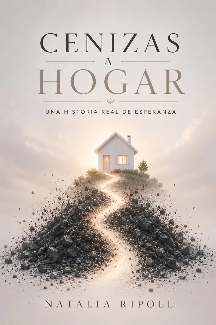 Portada del libro Cenizas a Hogar, de Natalia Ripoll